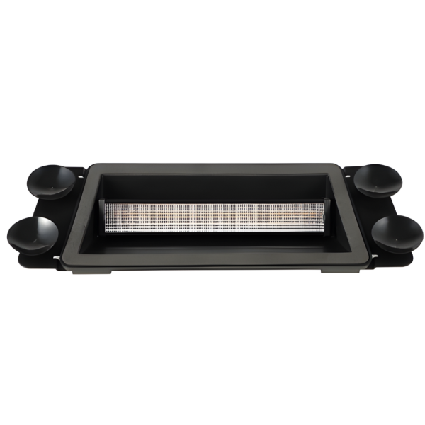 Amber Windshield Strobe Light, 24 LEDs, 19 Modes