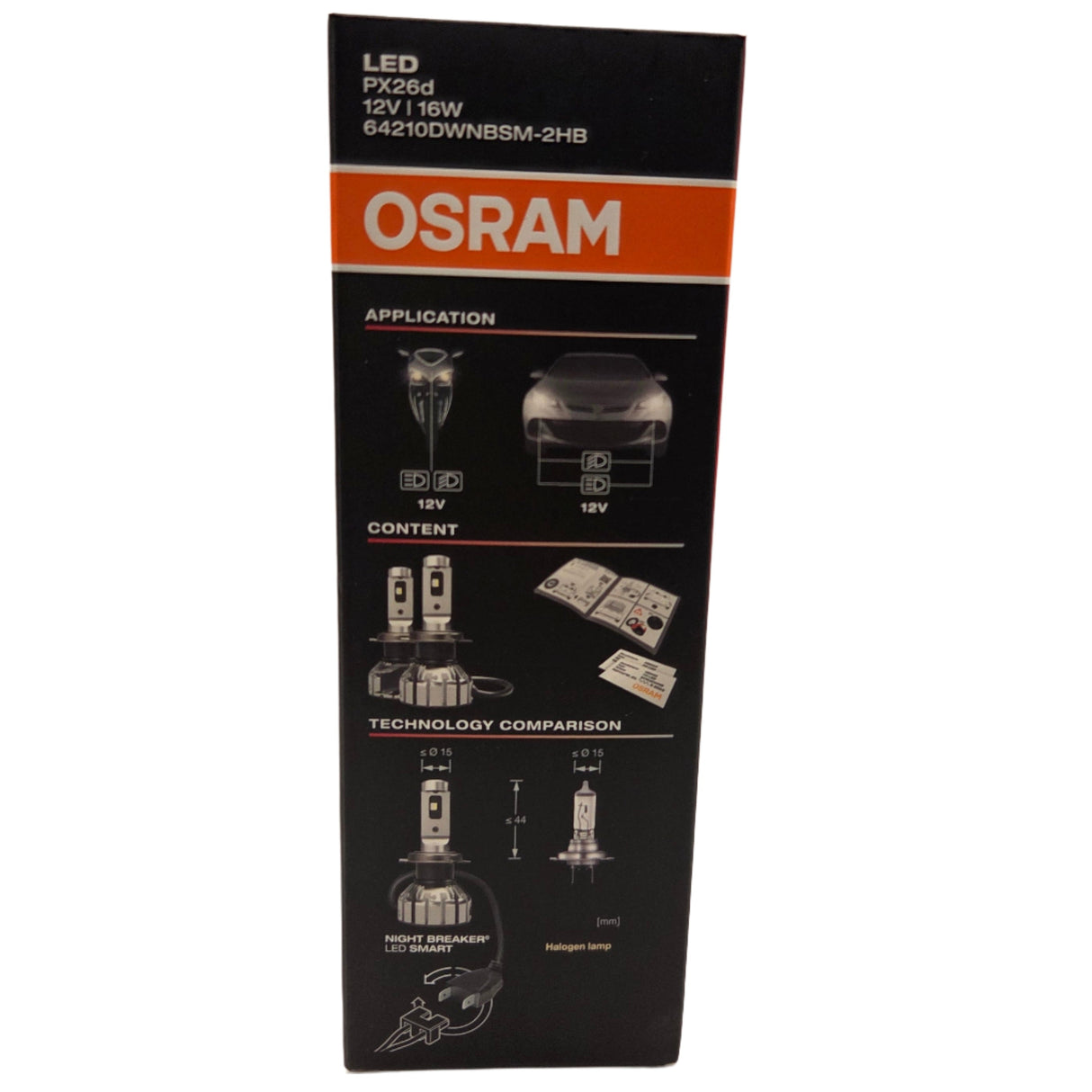 LED žiarovky do auta Osram Night Breaker – sada H4 a H7