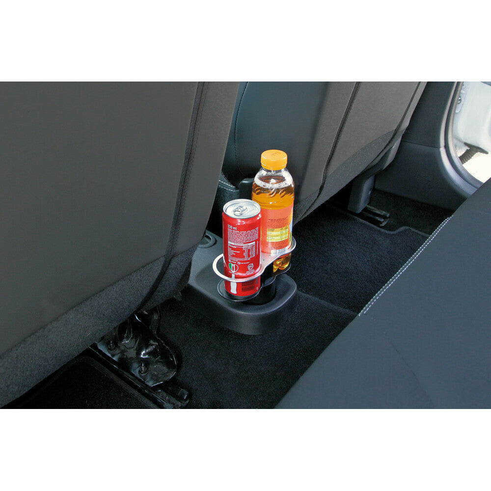 Dvojitý držák na nápoje do auta