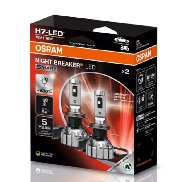 LED žiarovky do auta Osram Night Breaker – sada H4 a H7