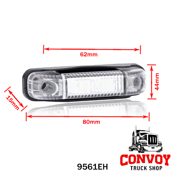 Rectangular LED Position Lamp