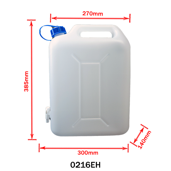 All Ride Plastic Water Container with Spigot – 10L