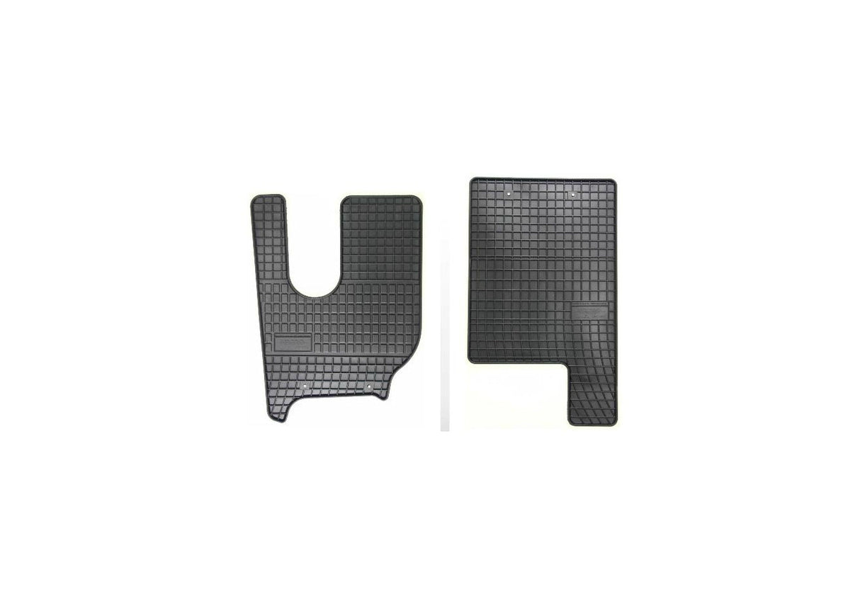 Custom-Fit Rubber Floor Mat Set for Renault Trucks