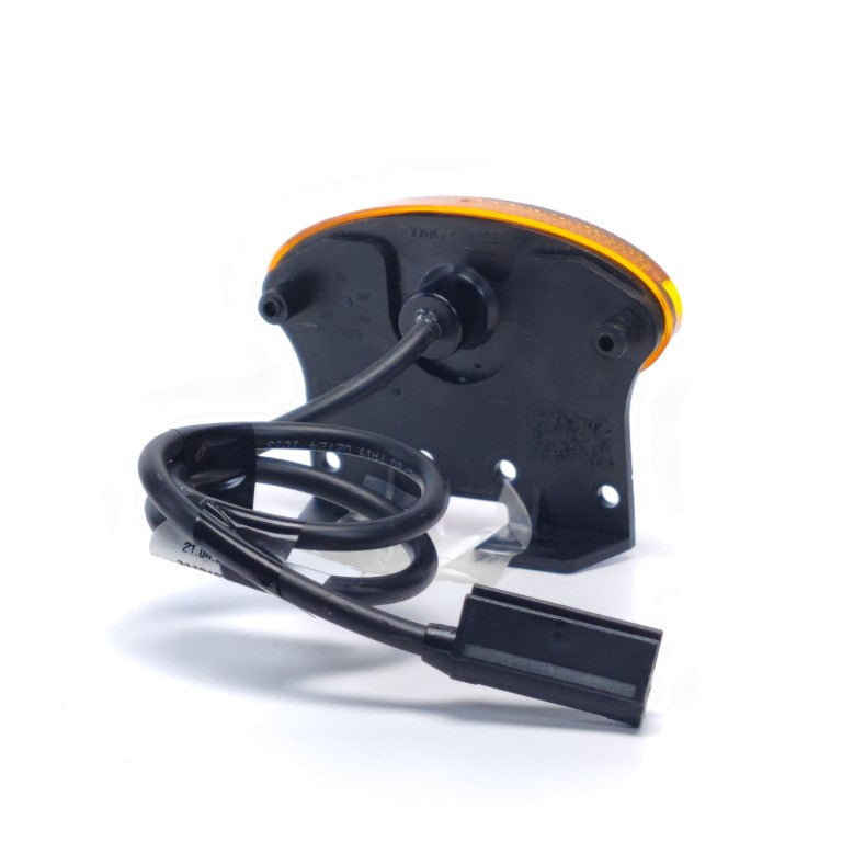 Aspöck Flatpoint II LED Positionsleuchte oval, gelb, 24V