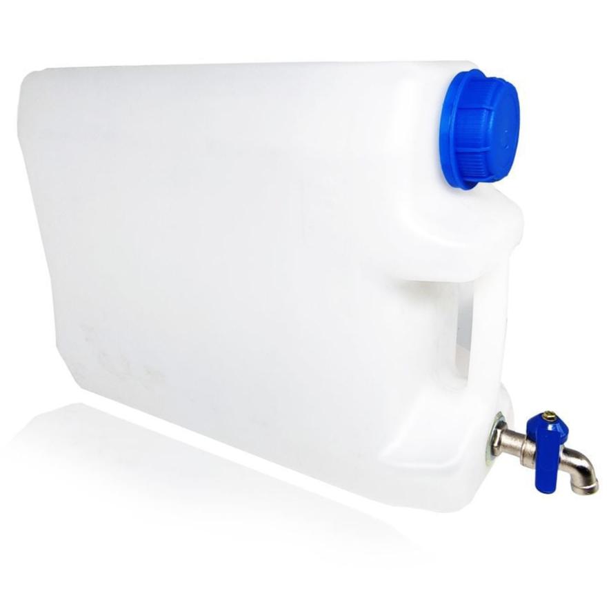 Plastic Dispenser Canister with Metal Tap