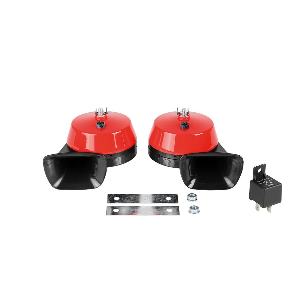 12V Extra Dual Electric Horn, 112 dB