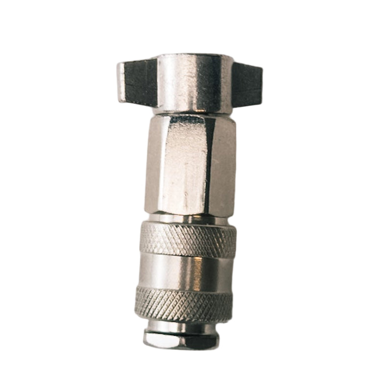 Quick-Connect Fitting for Air Tank Valve