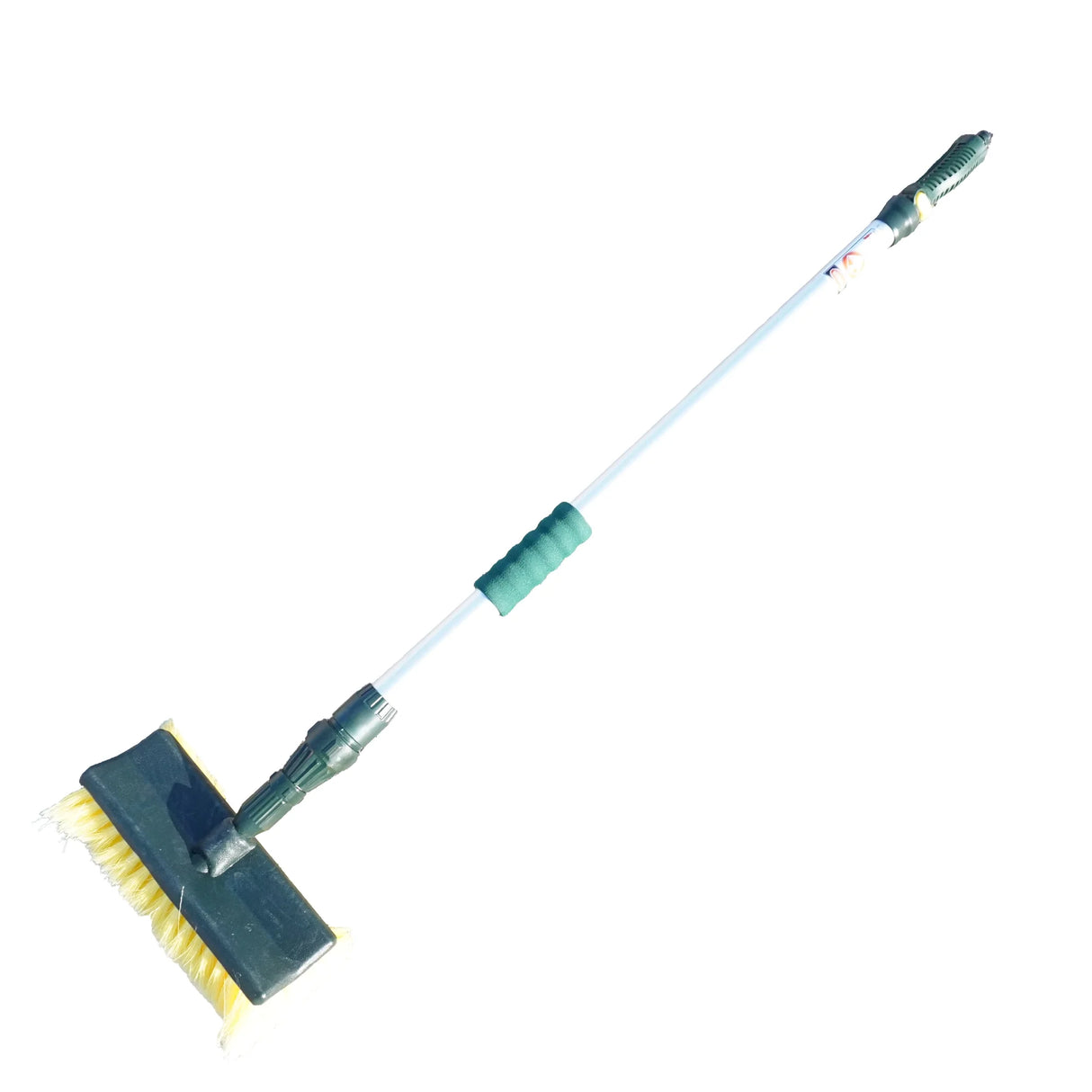 Telescopic Wash Brush with Water Tap (Incl. Brush Head) 180cm