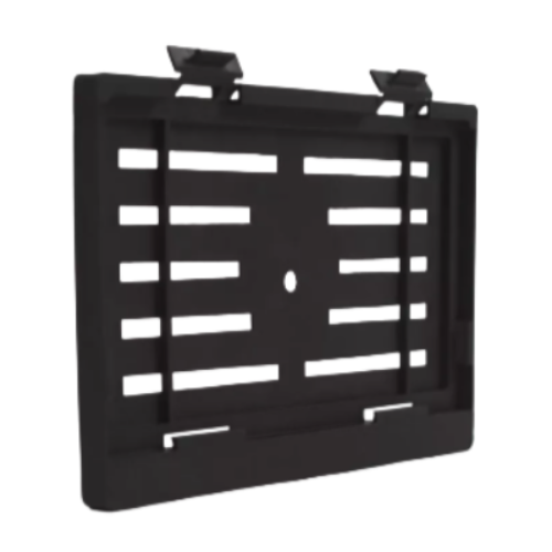 Držák SPZ na motocykl TIR, černý, 24×13 cm