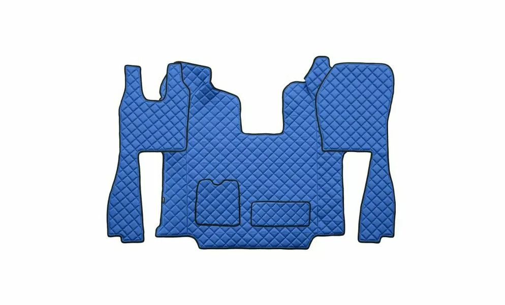 Steppovaný kožený koberec na podlahu SCANIA R (2011-2016) – viac farieb