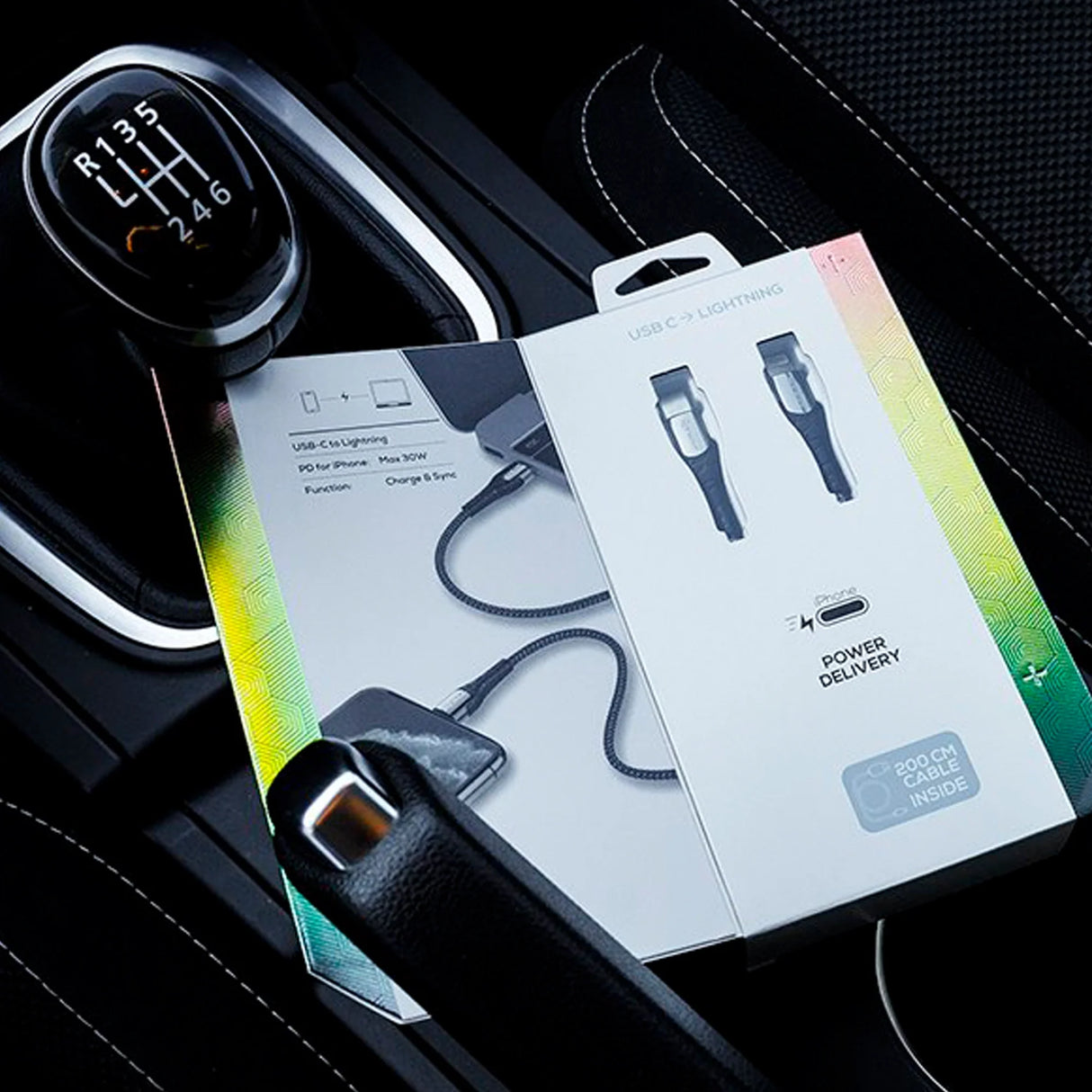 USB-C to Lightning Cable 2m, 30W Fast Charge