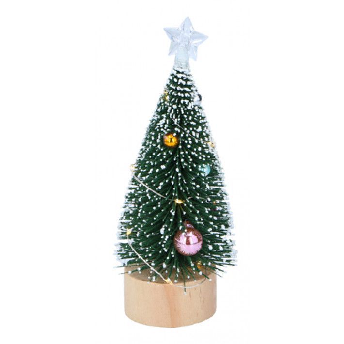 LED Christmas Tree Decor 22.5 cm – Battery Operated, 10 LEDs