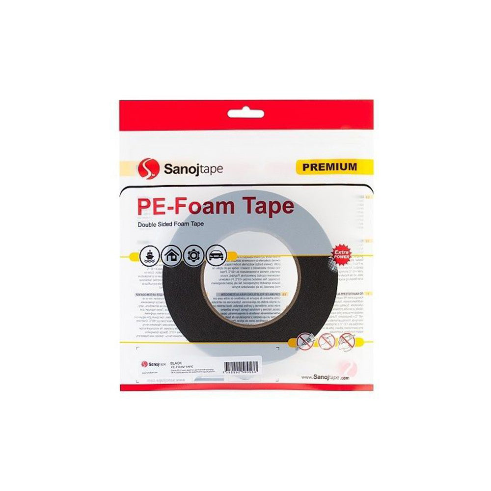 Double-Sided Foam Tape 19mm x 1mm x 10m