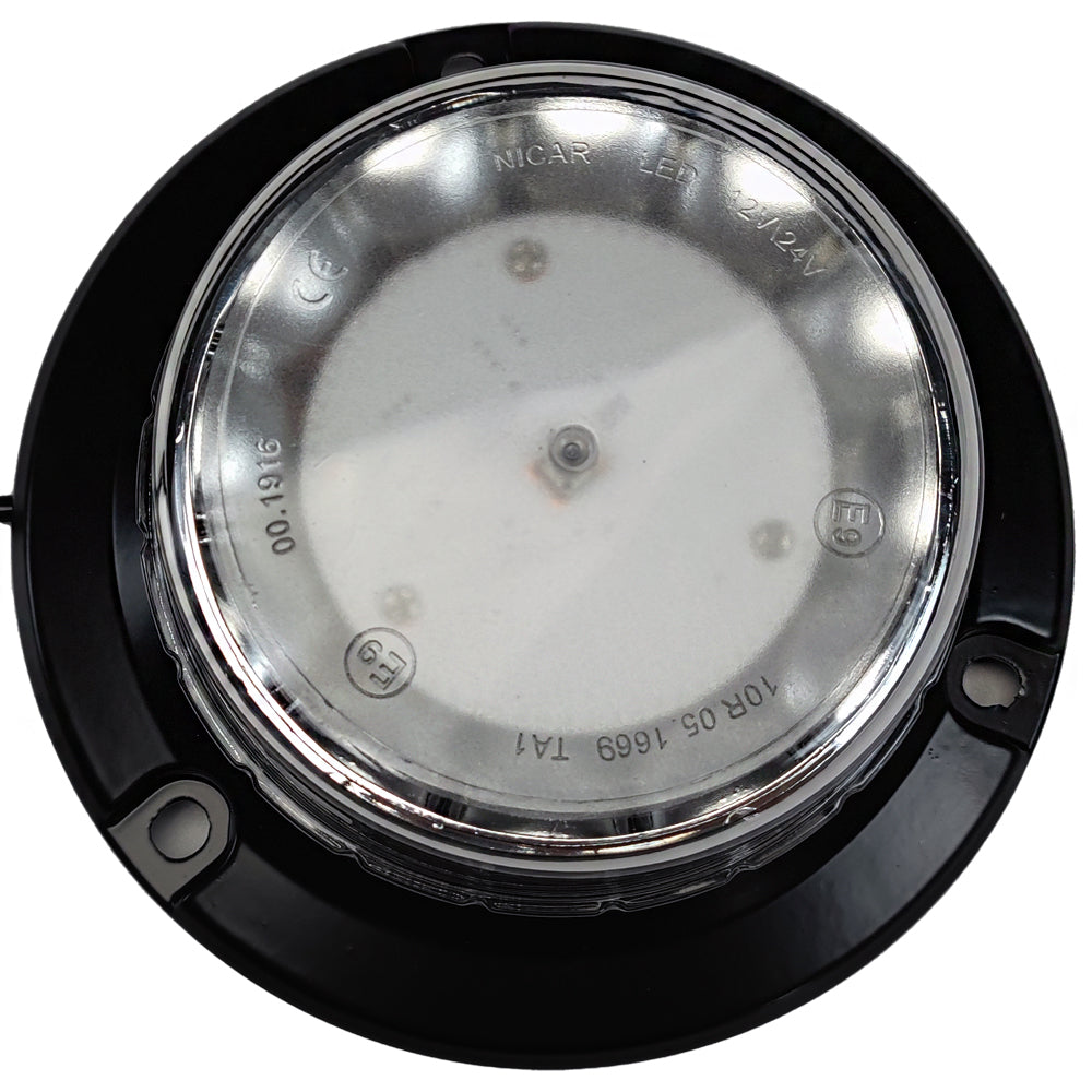 Ultra-Slim 4-Color Magnetic LED Strobe Light