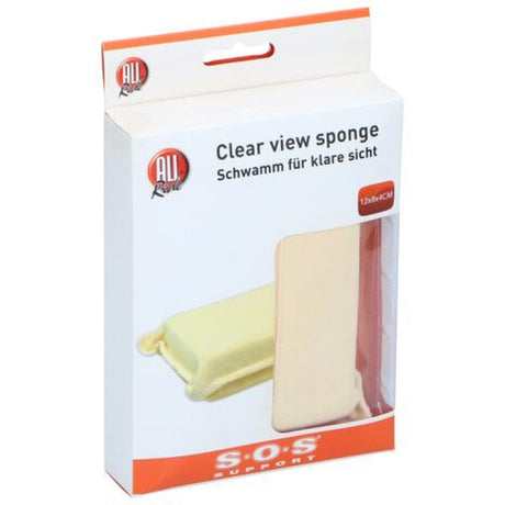 Windshield Cleaning & Anti-Fog Sponge