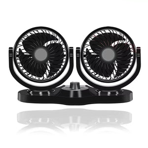 Dual Car Fan 18W