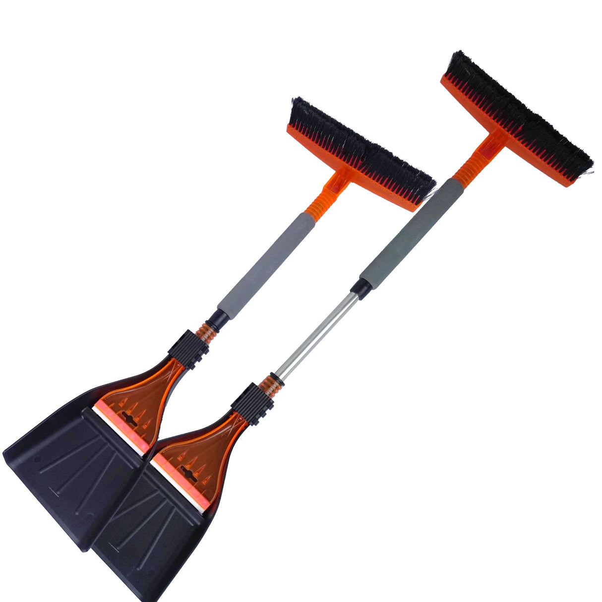 3-in-1 Telescopic Ice Scraper, Snow Shovel & Brush