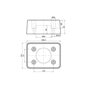 Rubber Bumper for Trucks and Trailers