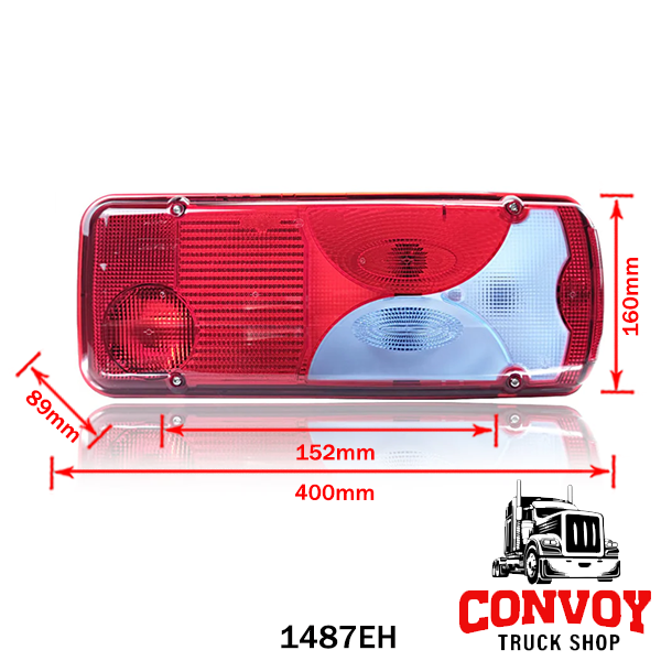 Rear Lamp for MAN TGA LC8 by Vignal