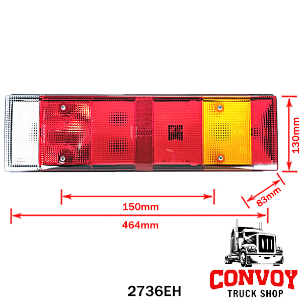 DAF 7-Chamber Rear Lamp
