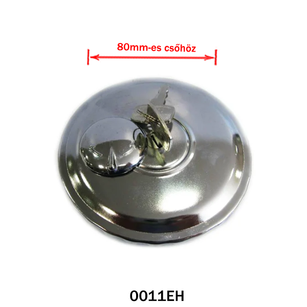 Large Lockable Metal Fuel Cap B80A