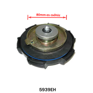 Lockable Plastic Fuel Tank Cap 80mm