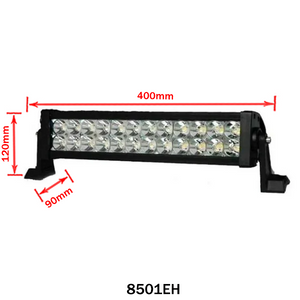 LED Work Light Bar Dual Row Flood 72W