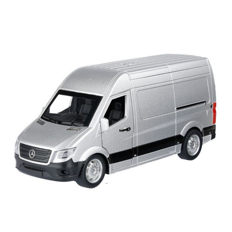 Mercedes-Benz Sprinter Modellauto 1:32 – Die-Cast Metall, Weiß oder Grau