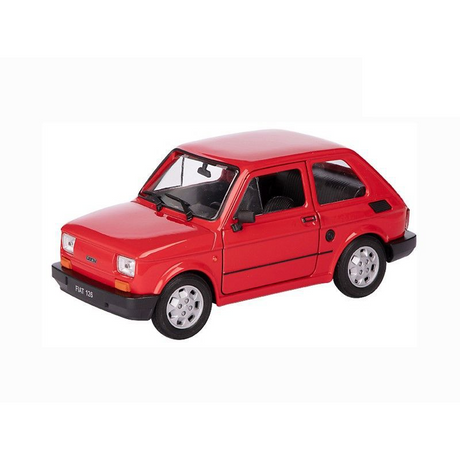 Modellino Fiat 126 Kispolszki in metallo 1:34