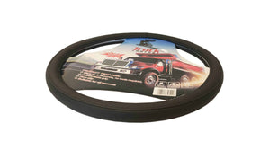 Leather-Effect Steering Wheel Cover