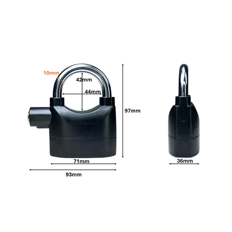 Security Alarm Padlock
