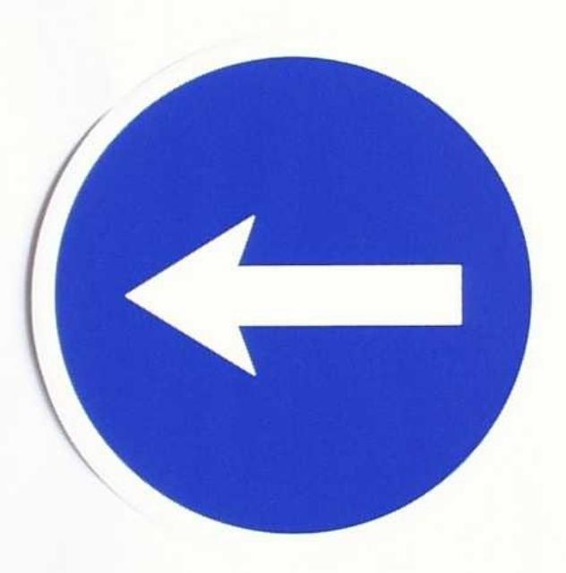 Directional Bypass Sticker