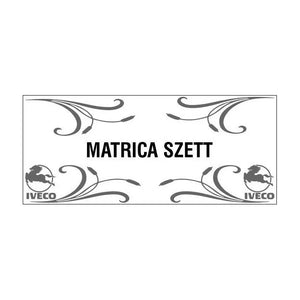 Truck Side Window Sticker Set – 4 pcs, Multiple Brands