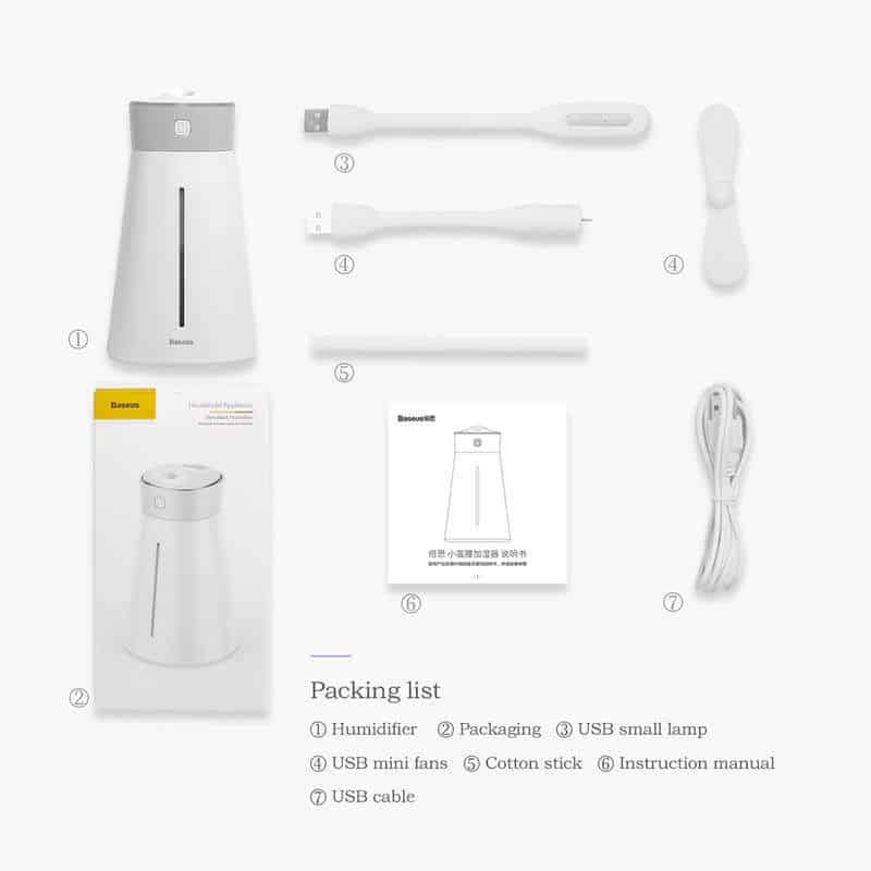 Baseus Home Slim Humidifier - White