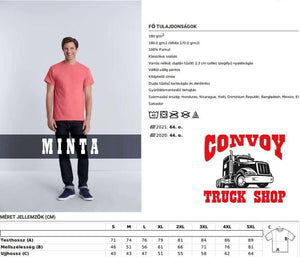 Camiseta DAF 100% algodón negra