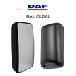 Espejo retrovisor para camión DAF 384x205 mm