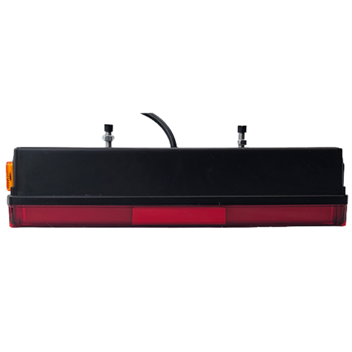 Universal 7-Function LED Tail Light with License Plate Holder 12-24V