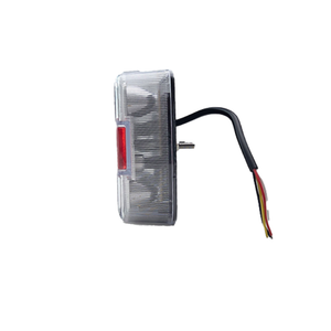 LED Trailer Light with 4 Functions, Prism, 12V/24V