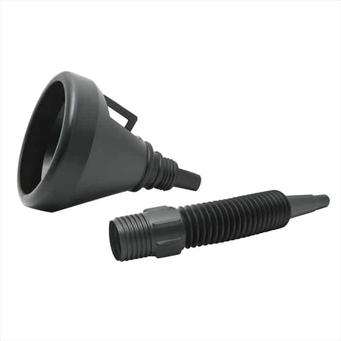 Imbuto per Carburante con Tubo Flessibile e Filtro in Metallo