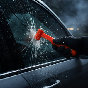 Nothammer mit Gurtschneider für Autos