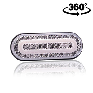 LED Position Lamp Rounded Transparent 12-36V