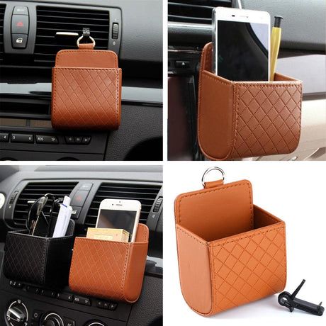 Car Vent Clip Organizer Box