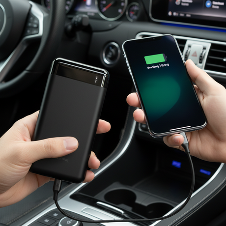 Borofone Power Bank 20 000 mAh, rýchle nabíjanie, čierny